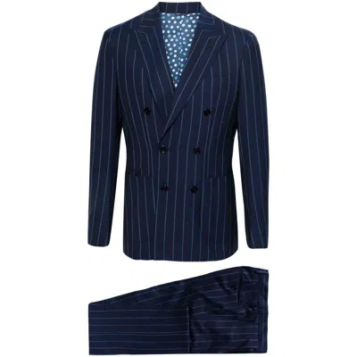 Gabo Napoli Suits In Blue