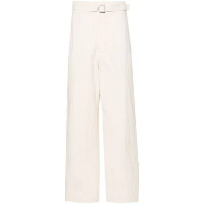 Lemaire Pants In Neutrals