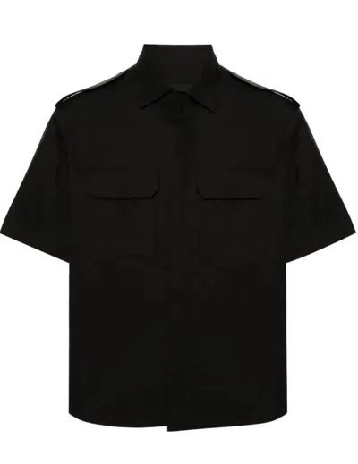 Neil Barrett Shirts In Black