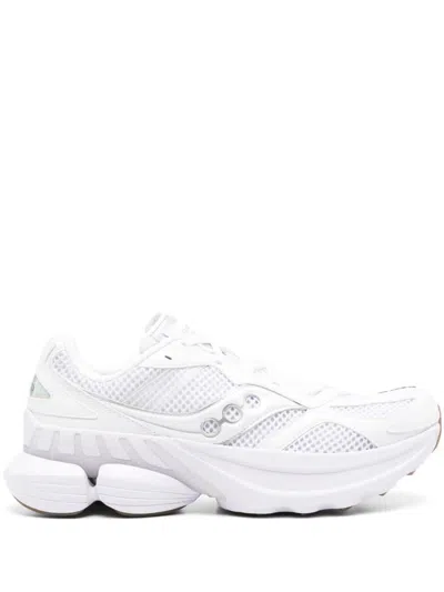 Saucony Grid Nxt Mesh Sneakers In White