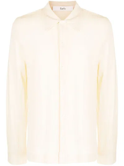 Séfr Ripley Shirt Clothing In White