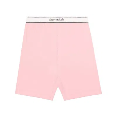 Sporty And Rich Sporty & Rich Shorts In Pink