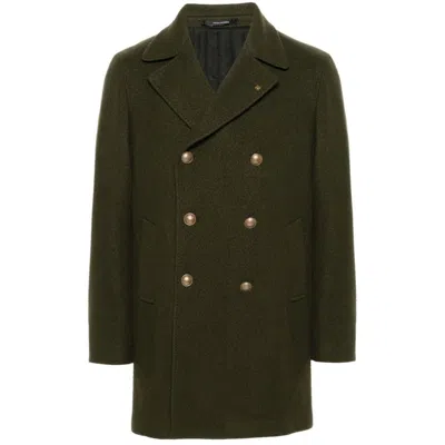 Tagliatore Coats In Green