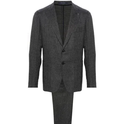Tagliatore Suits In Blue/grey