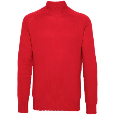 Tagliatore Sweaters In Red