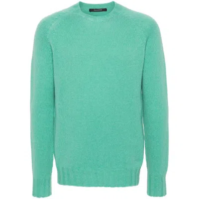 Tagliatore Sweaters In Green