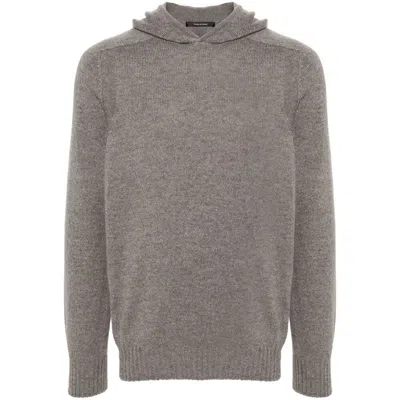Tagliatore Sweaters In Grey