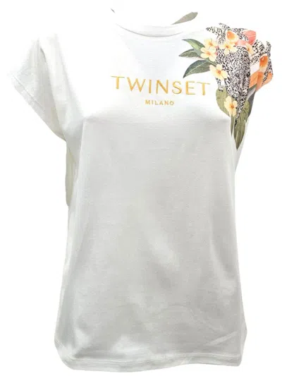 Twinset T-shirt Clothing In White