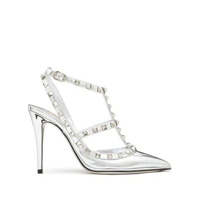 Valentino Garavani Shoes In Silver