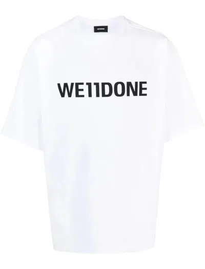 We11 Done We11done T-shirts And Polos In White