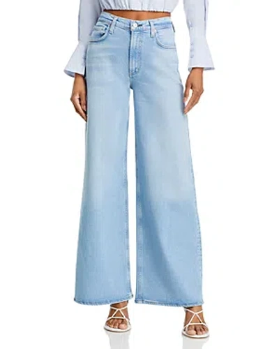 Citizens Of Humanity Women's Loli High-rise Stretch Wide-leg Jeans In Neroli