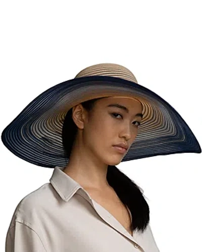 Eugenia Kim Women's Sunny Wide-brim Ombré Sun Hat In Beige Blue