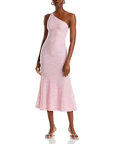 Bardot Albie Knit Maxi Dress In Candy Pink