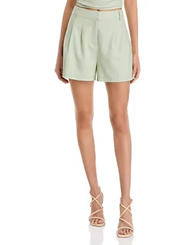 Aqua Pleated Shorts - 100% Exclusive In Mint