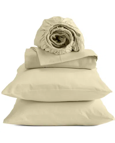 Comfort & Care 1000tc Sheet Set In Beige