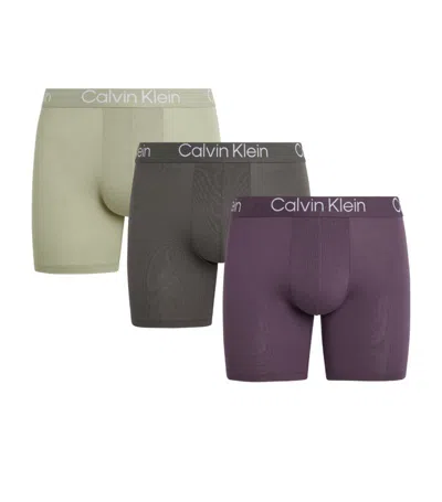 Calvin Klein Ultra-soft Modern Boxer Briefs (pack Of 3) In Multi