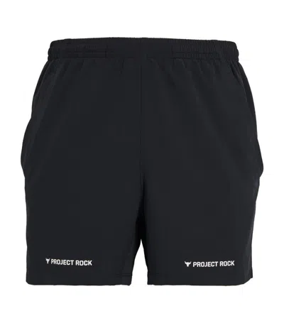 Under Armour Project Rock Ultimate Shorts In Black