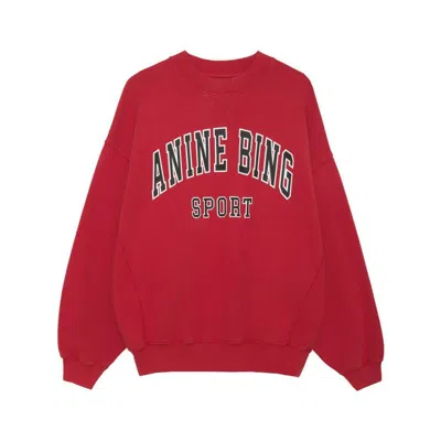 Anine Bing Sweatshirts In Red