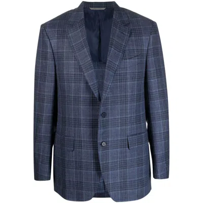 Canali Jackets In Blue