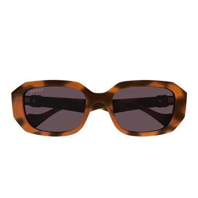 Gucci Eyewear Sunglasses In Orange