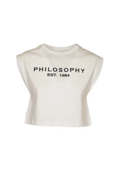 Philosophy Di Lorenzo Serafini Philosophy By Lorenzo Serafini T-shirts And Polos White