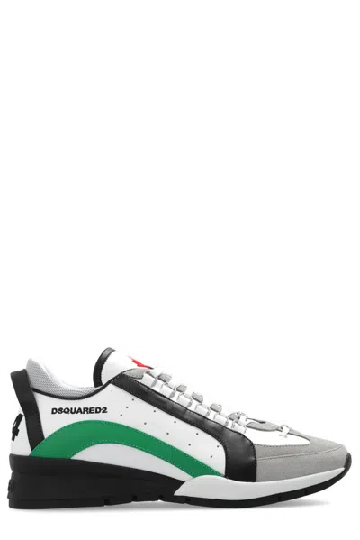 Dsquared2 Legendary White Green Sneaker