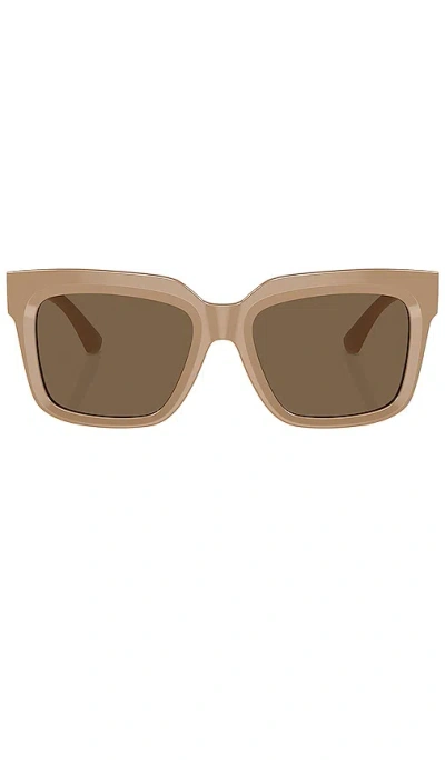 Burberry 54mm Square Sunglasses In Beige