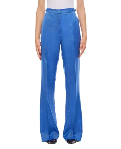 Gabriela Hearst Vesta Pant In Sky Blue