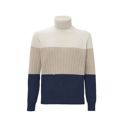 Brunello Cucinelli Wool And Cashmere Sweater In Multicolor