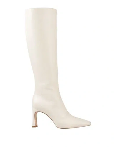 Liu •jo Woman Boot White Size 10 Textile Fibers