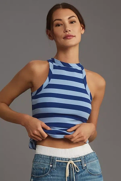 Maeve Ribbed Tank In Multicolor