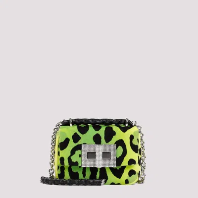 Tom Ford Natalia Leopard-patterned Shoulder Bag In Green