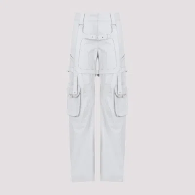 Off-white Off White Cargo Pocket Over Trousers In Blue