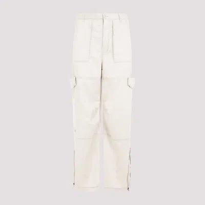 Acne Studios Polyester Trousers In Nude & Neutrals