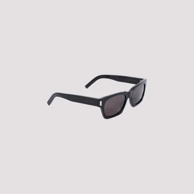 Saint Laurent Black Acetate Sunglasses