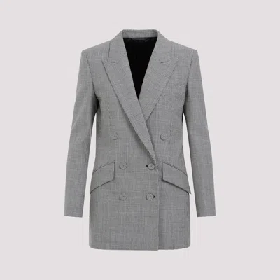 Givenchy Double-breasted Jacket In Grey