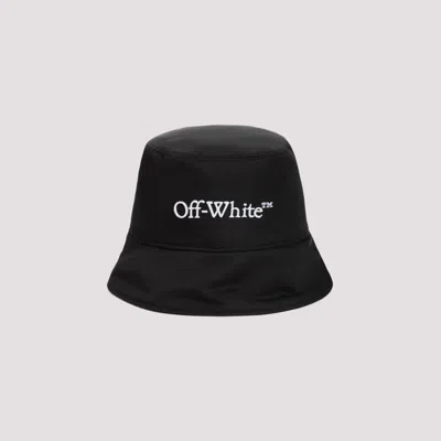 Off-white Bookish Bucket Hat Accessories In Black