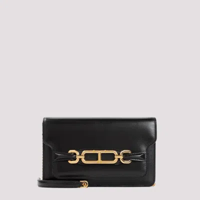 Tom Ford Black Small Whitney Leather Bag