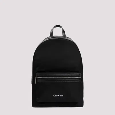Off-white Black Core Round Nylon Backpack