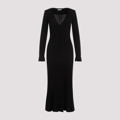 By Malene Birger Gianina Wrap Midi Dress In Black