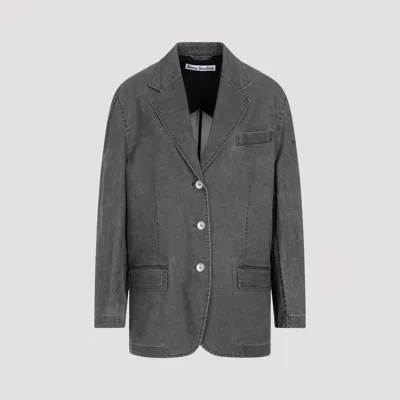 Acne Studios Cotton Jacket In Black