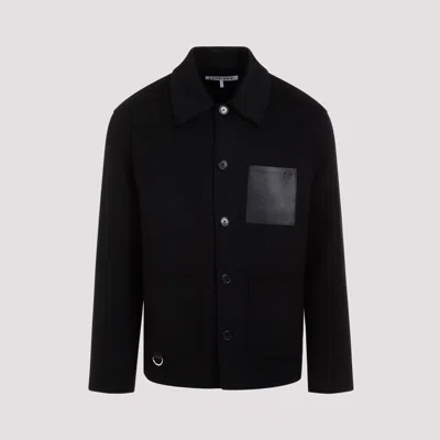 Loewe Workwear Jacket In Black