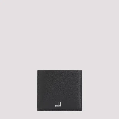 Dunhill Duke Fine Leather 8cc Billfold Wallet In Black