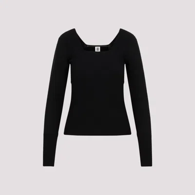 By Malene Birger Laril Pullover Sweater In Black