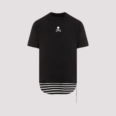 Mastermind Japan Black Layered Cotton T-shirt