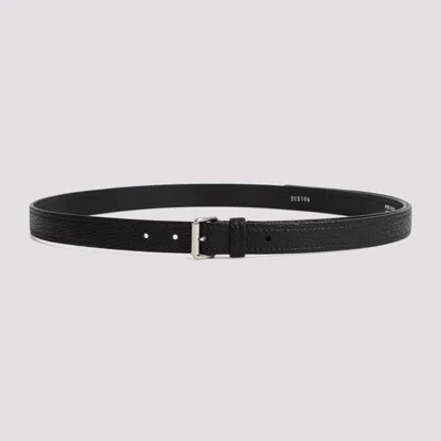 Prada Black Leather Belt