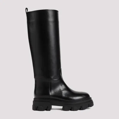 Gia Borghini Perni 07 Knee-high Boots In Black