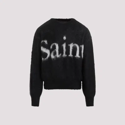 Saint Mxxxxxx Crewneck Knit In Black