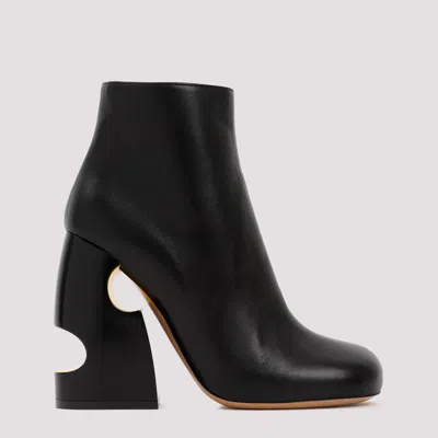 Off-white Black Pop Bulky Nappa Ankle Boot