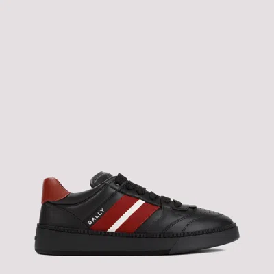 Bally Black Rebby Calf Leather Trainers